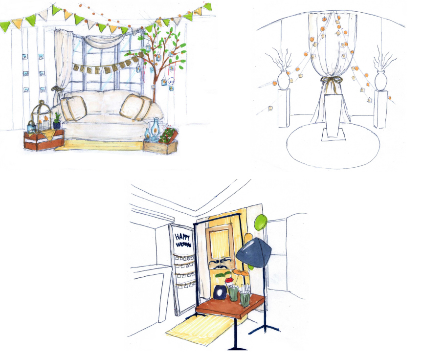 DESTINO BROOKLYN NEW YORK (ディスティーノ) デッサン